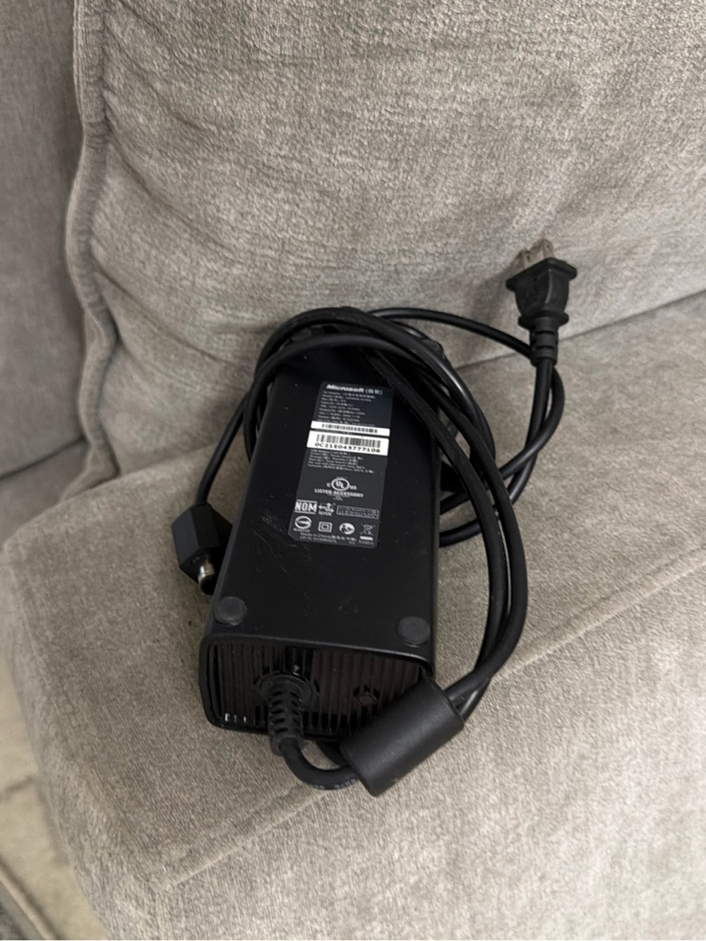 Genuine OEM Microsoft Xbox 360 Slim S Power Supply CPA09-010A
